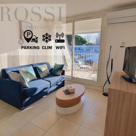 T2 West City Parking Clim Wifi 4Pers - Rossiconciergerie - Linge Inclus Ла-Гранд-Мотт Екстер'єр фото